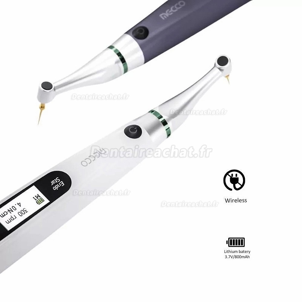 Moteur endodontie sans fil Mecco Endo Star S avec localisateur d'apex int&eacute;gr&eacute;